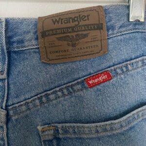 Wrangler Vintage Jeans High Waisted Blue Denim